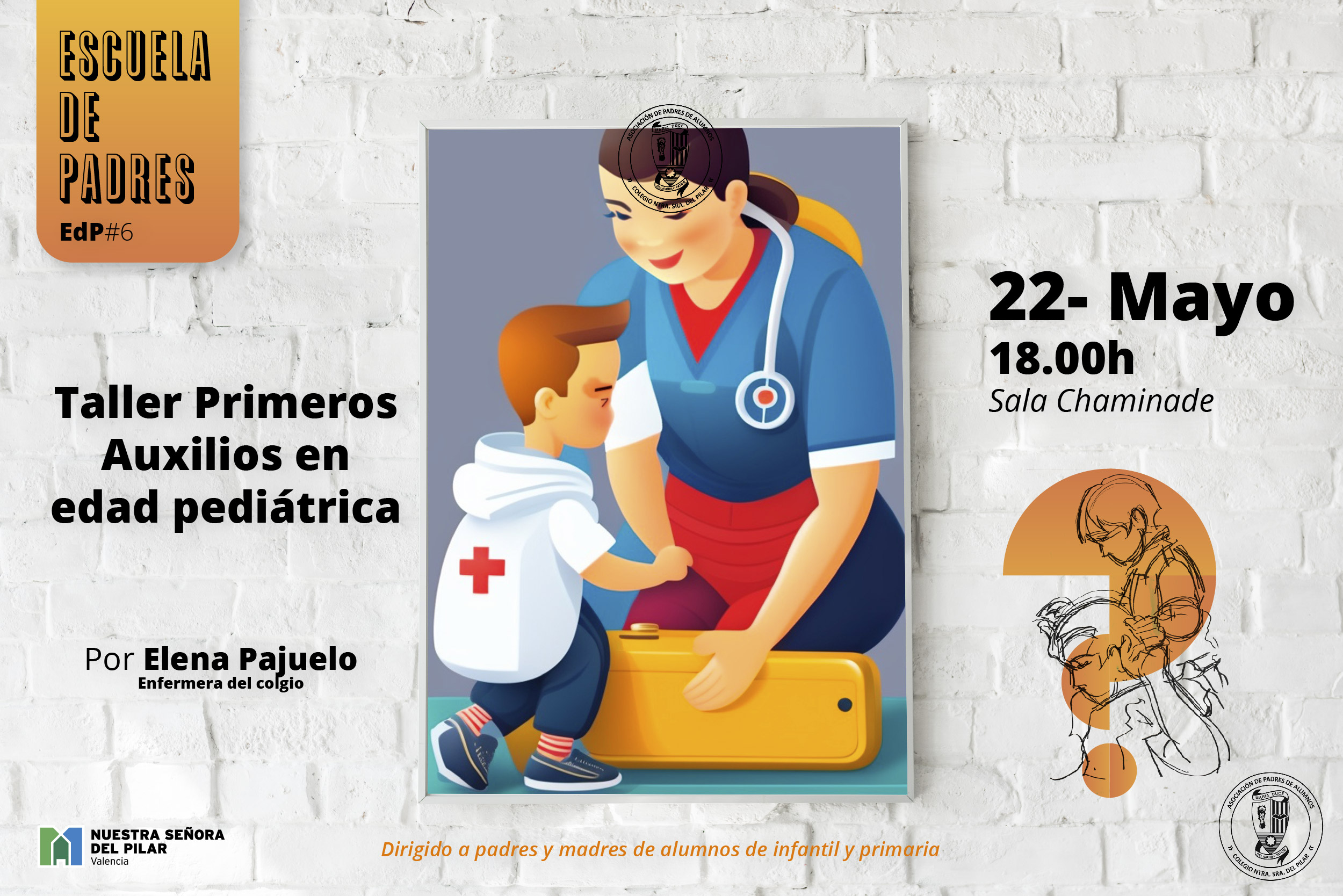EdP #6: «Primeros auxilios en edad pediátrica»